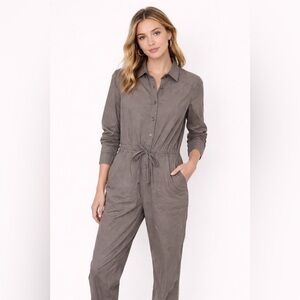 Anthropologie Sundry Boiler suit Jumpsuit Gray Jumpsuit XS-Small